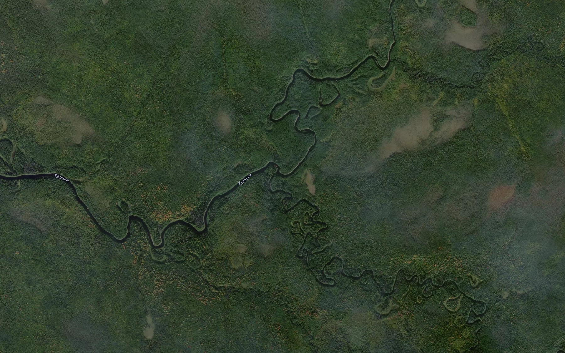 Satellite map of the Kogel'