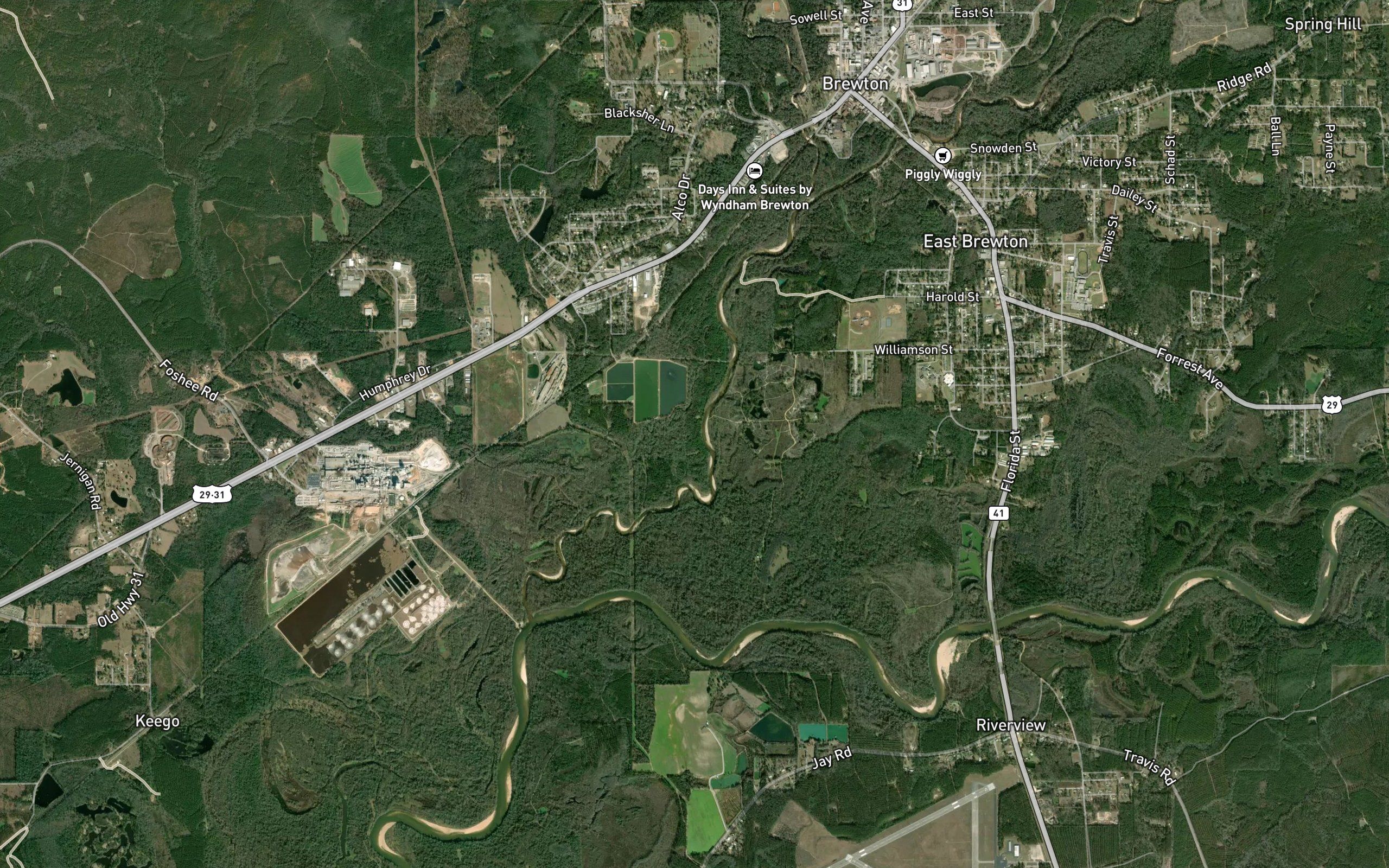 Brewton Sewage Lagoon