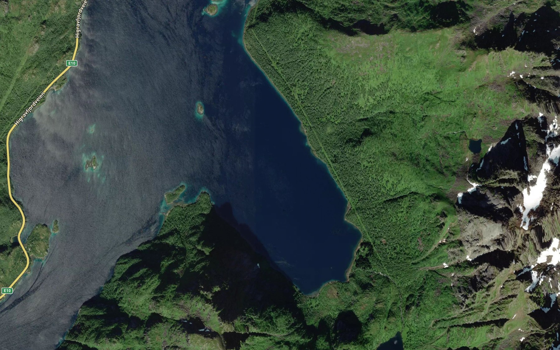 Satellite map of the Ostpollen