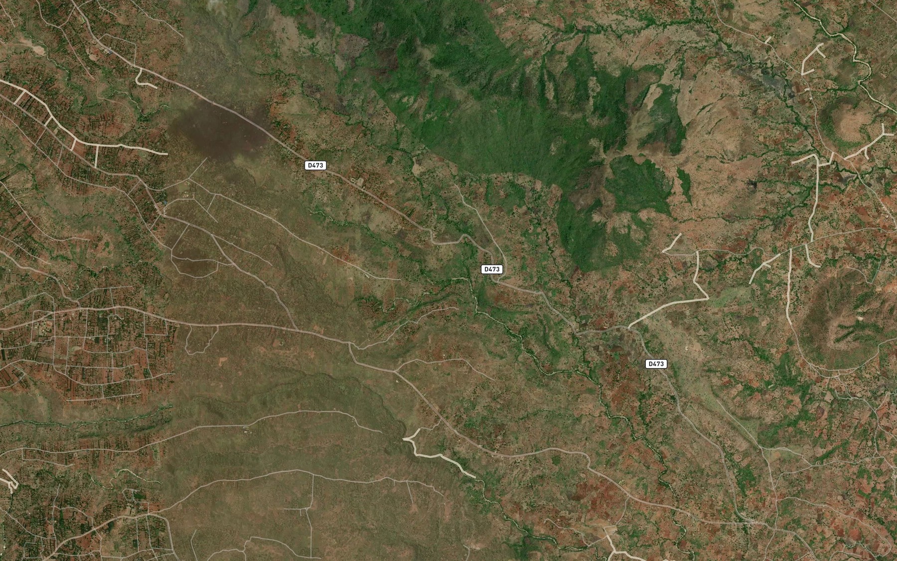 Satellite map of the South Mara