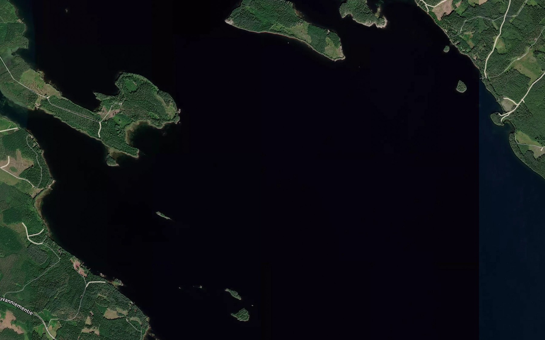 Satellite map of the Pihlajaniemenselka