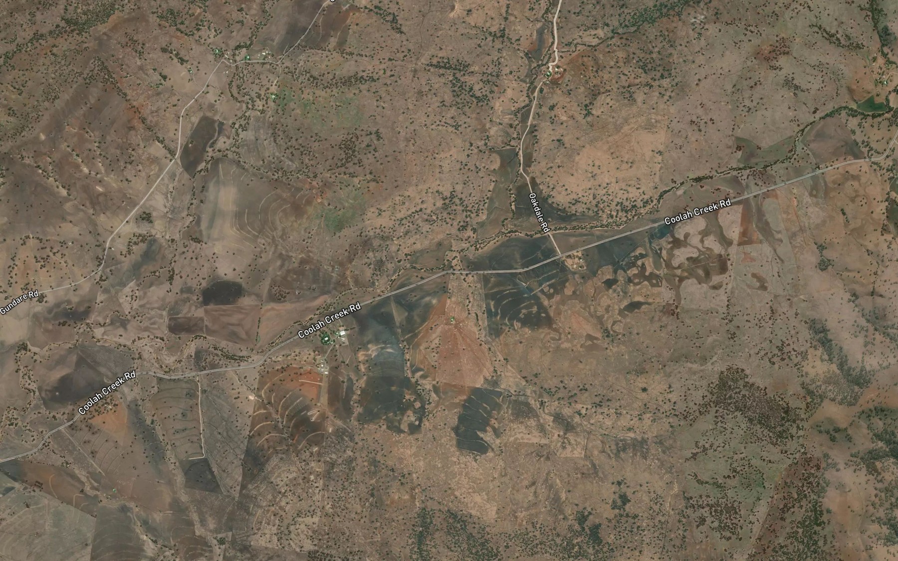Satellite map of the Diana Creek