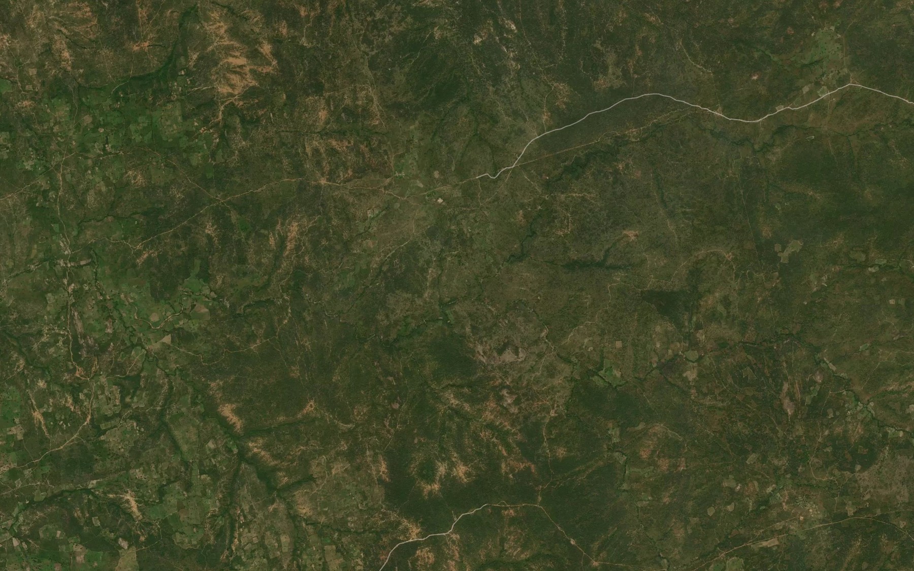 Satellite map of the River Koya