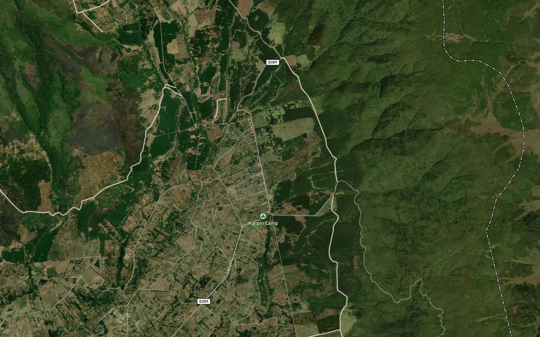Satellite map of the Githai