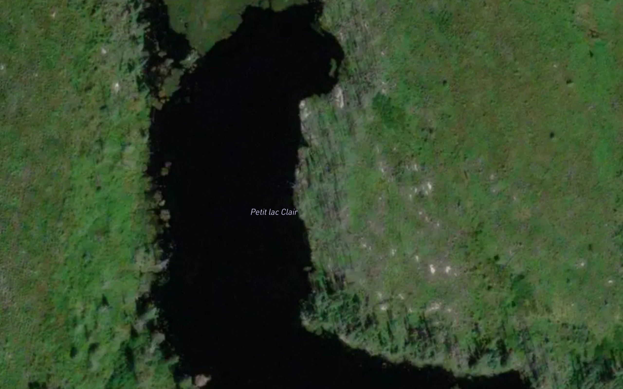 Petit lac Clair