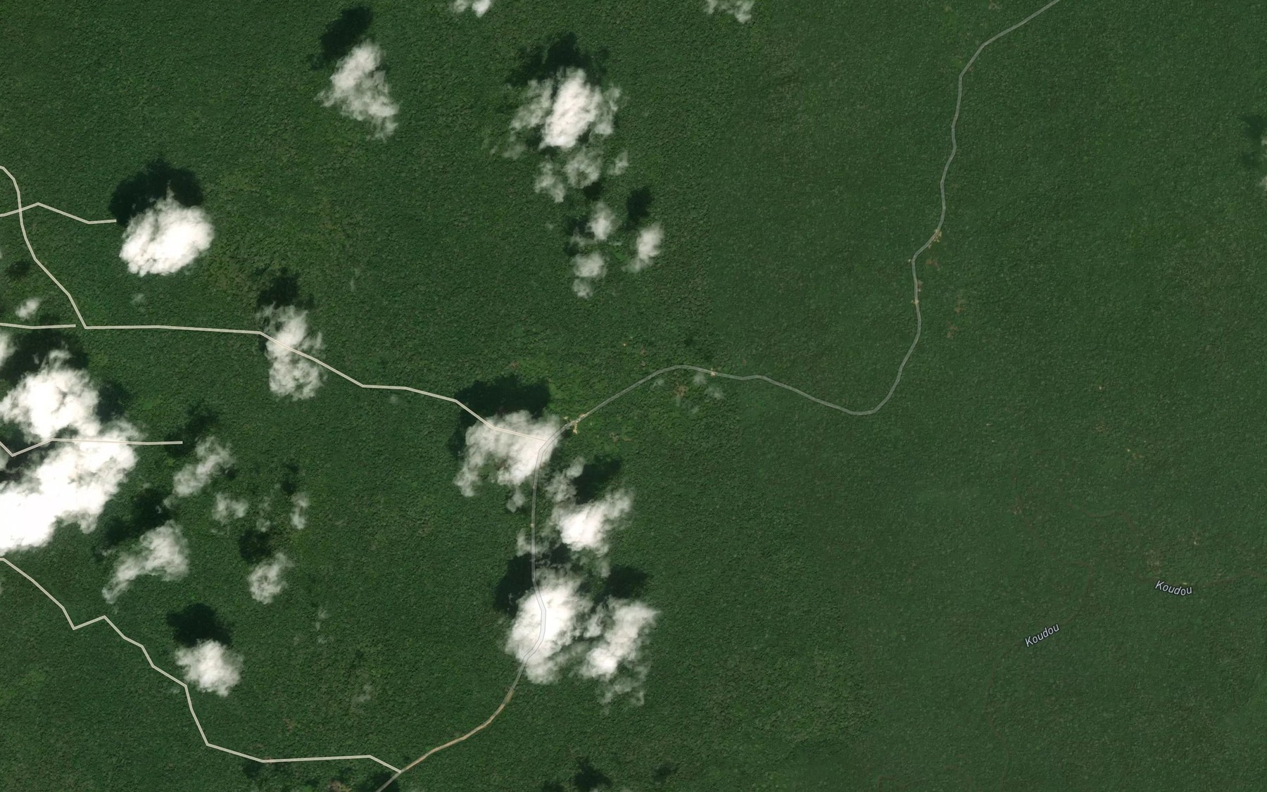 Satellite map of the Namobassak