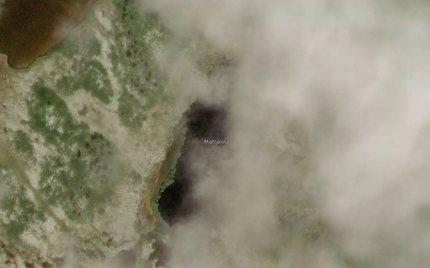 Satellite map of the Midttjonna