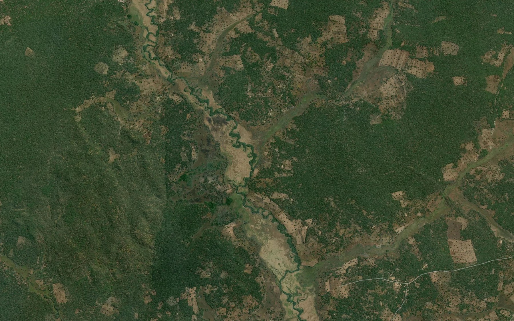 Satellite map of the Kalima