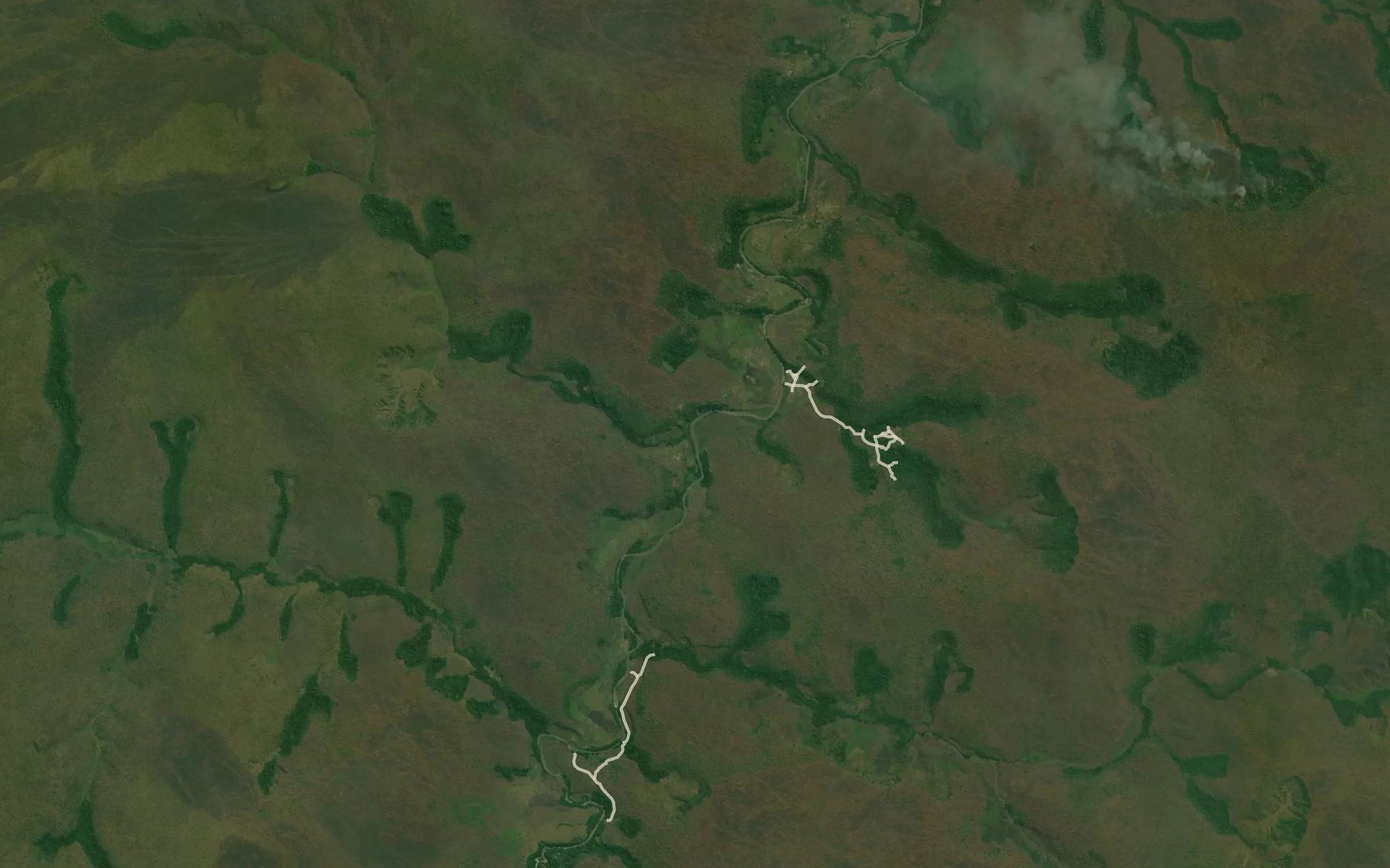 Satellite map of the Kamalemba