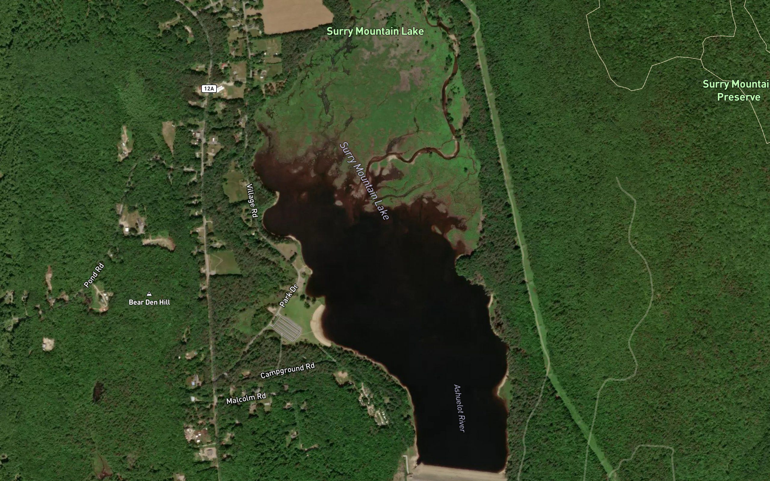 Surry Mountain Lake