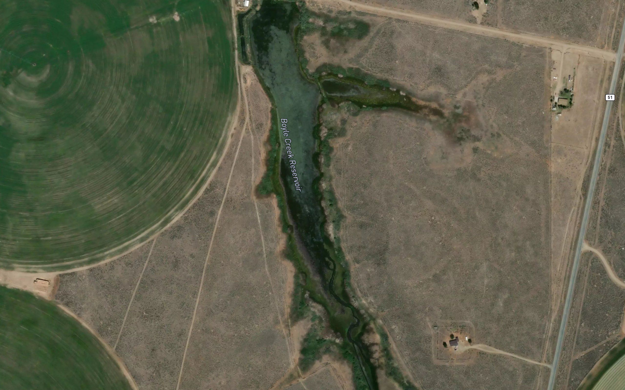 Boyle Creek Reservoir
