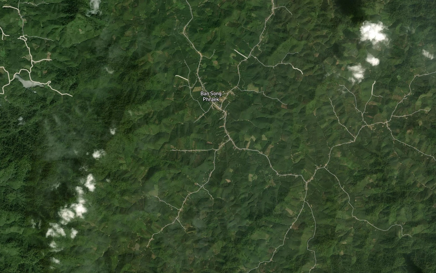 Satellite map of the Khlong Ban Mi