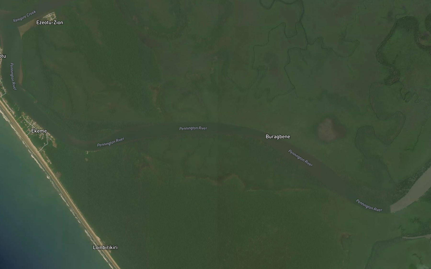 Satellite map of the Tavasoieye