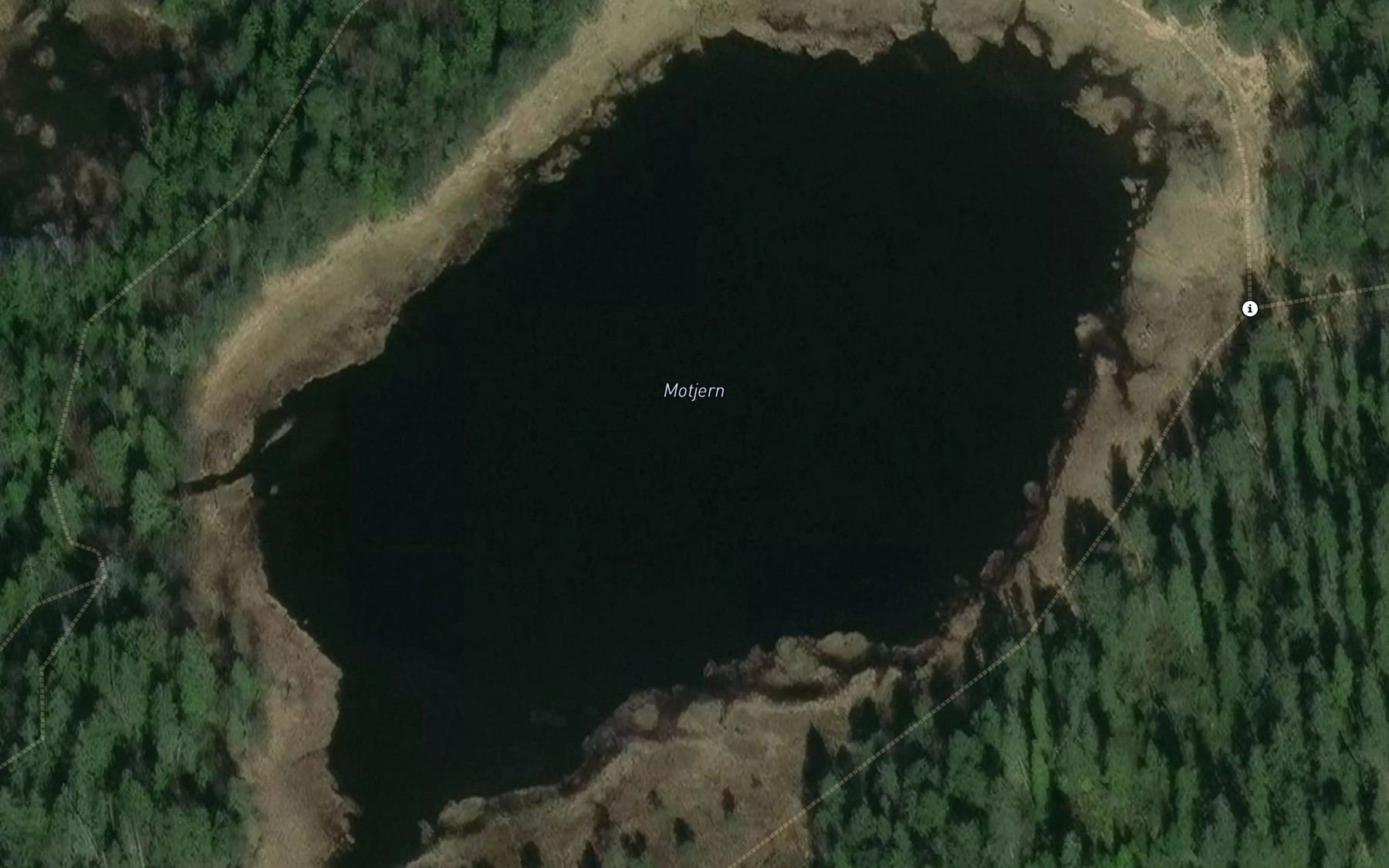 Satellite map of the Motjernet