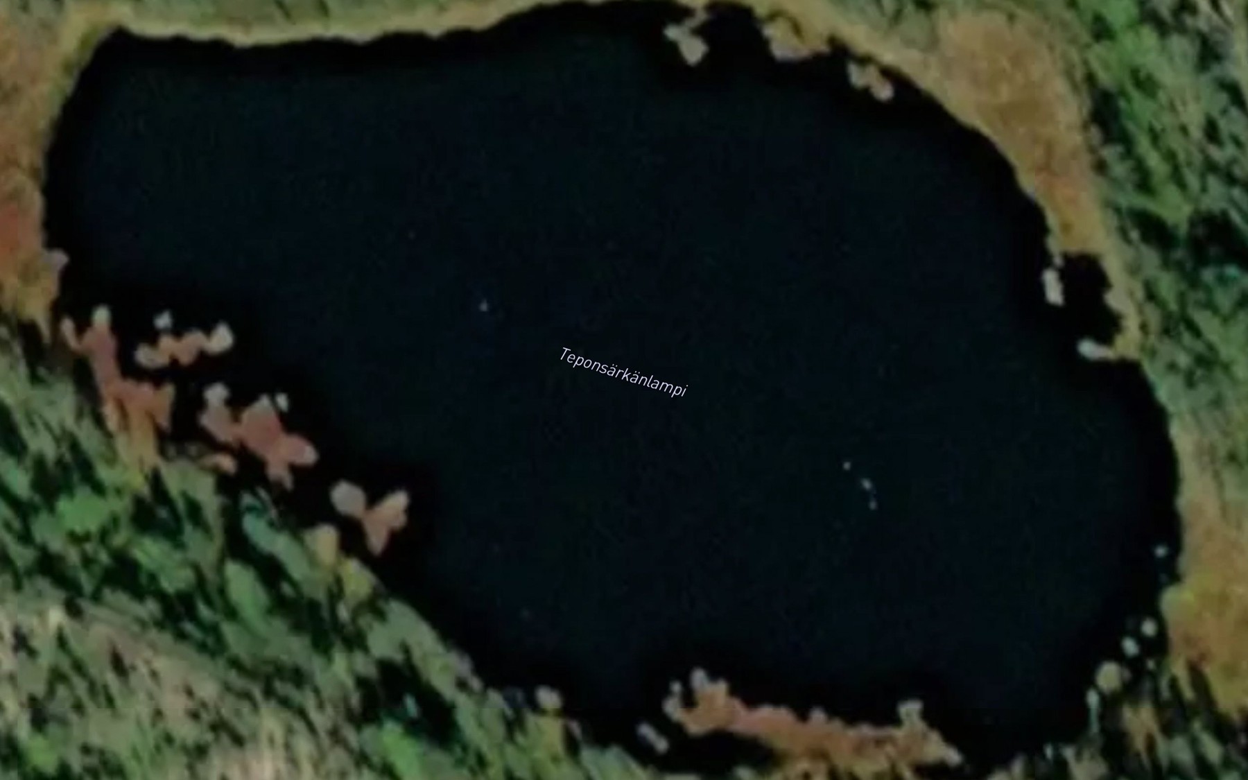 Satellite map of the Teponsarkanlampi