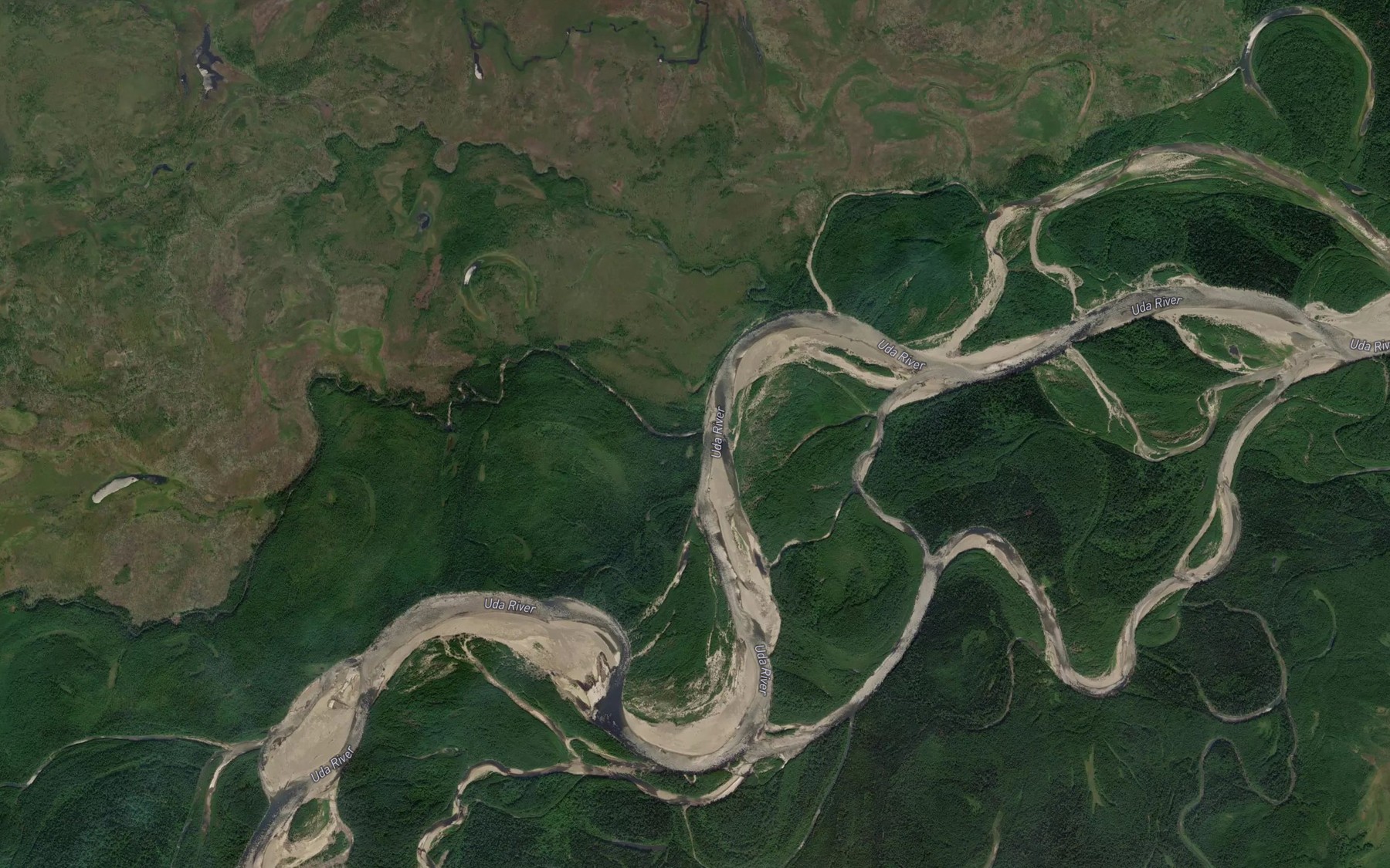 Satellite map of the Khul'dadakit