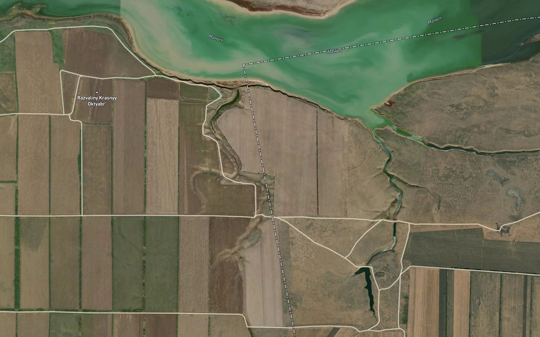Satellite map of the Balka Sladkaya