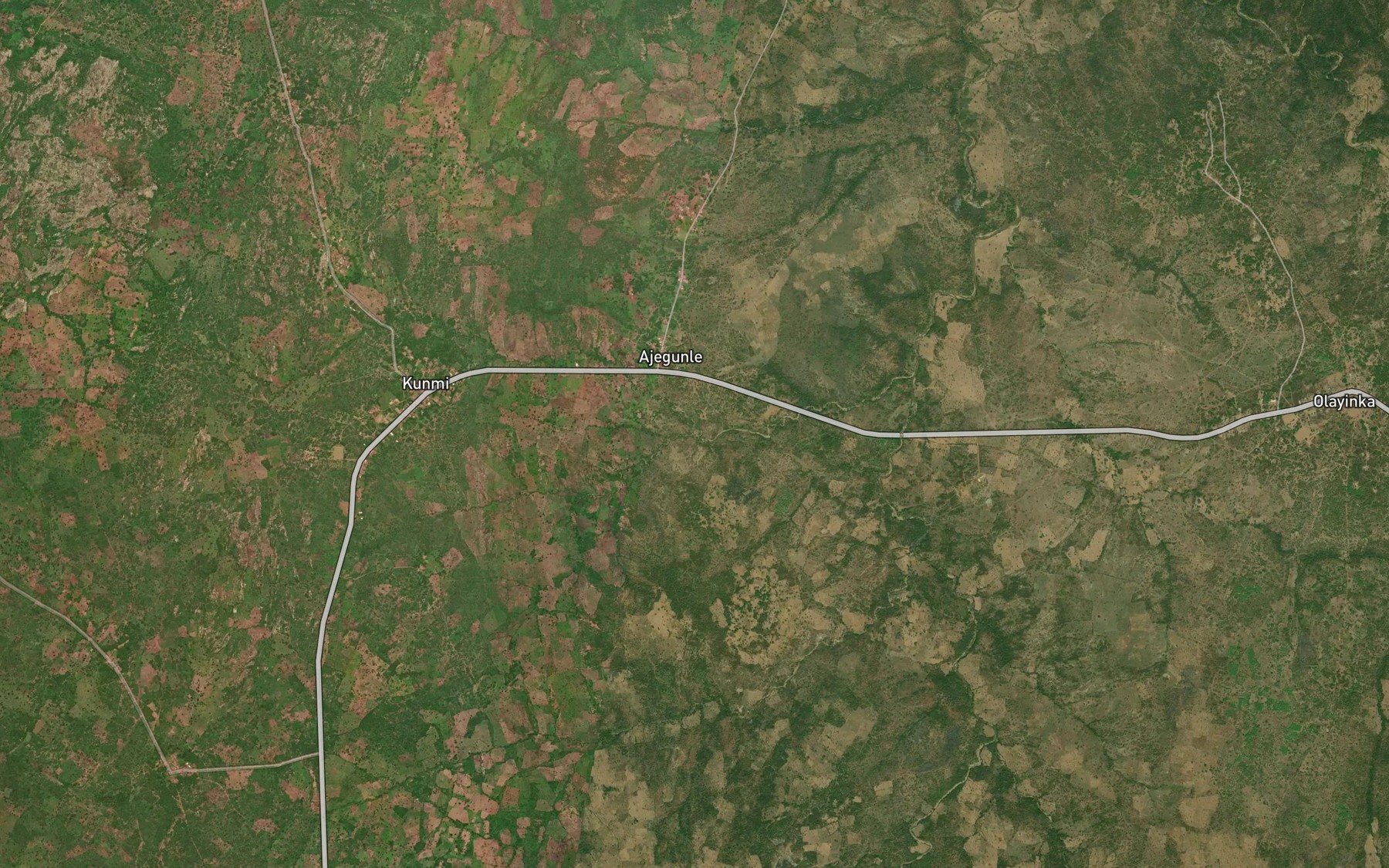 Satellite map of the RiverRere