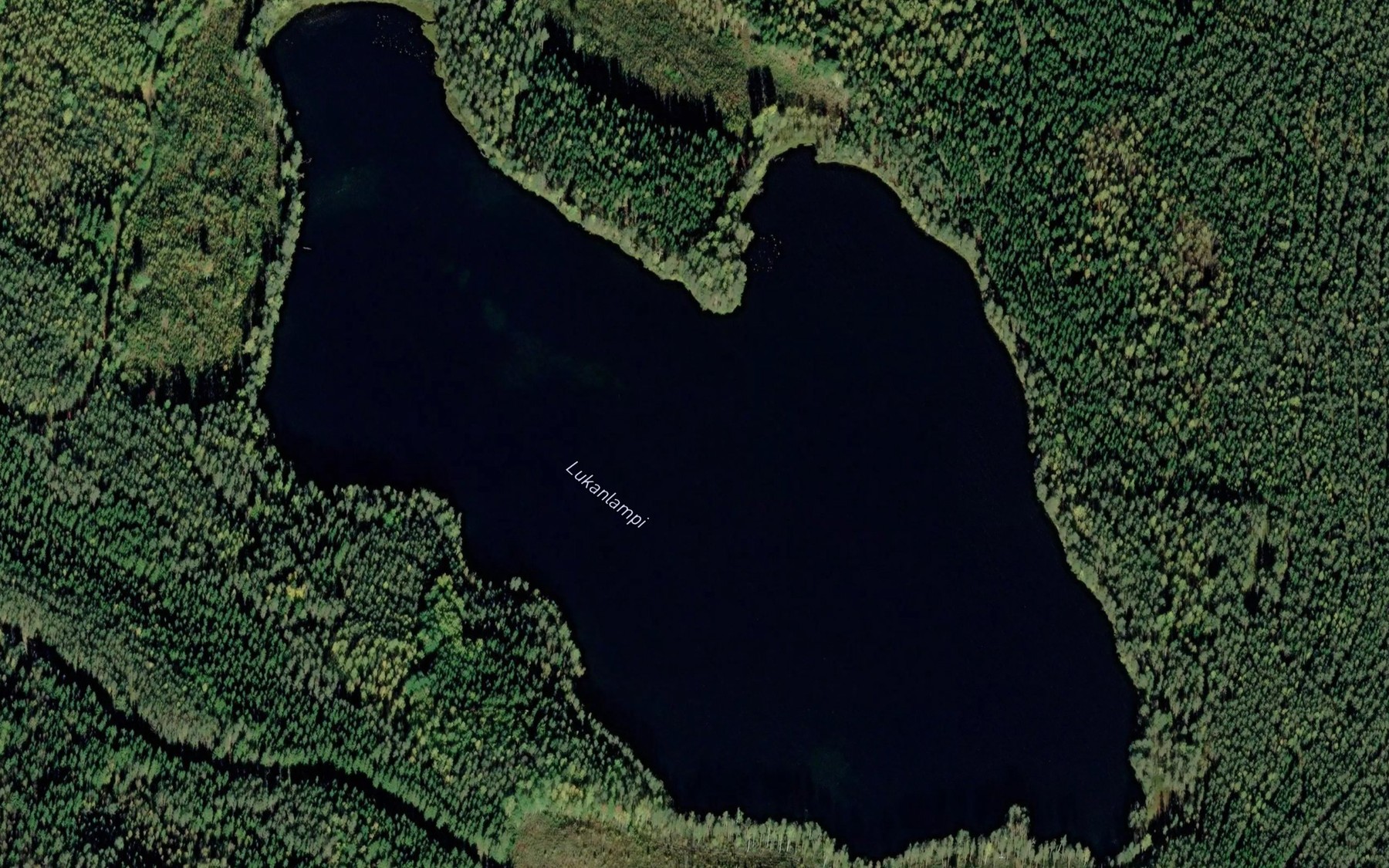 Satellite map of the Lukanlampi