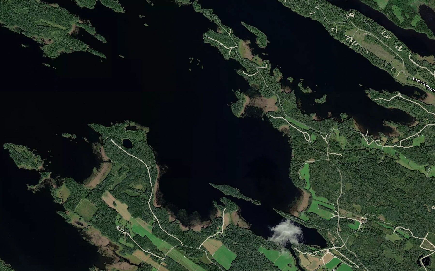 Satellite map of the Lamposelka