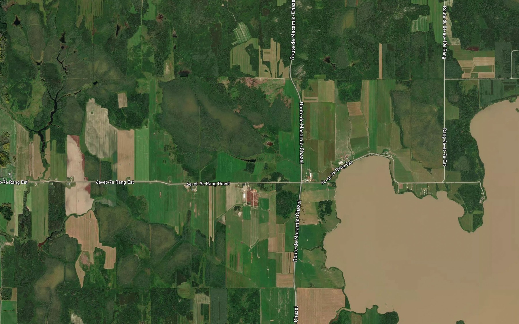 Satellite map of the Embranchement Poisson