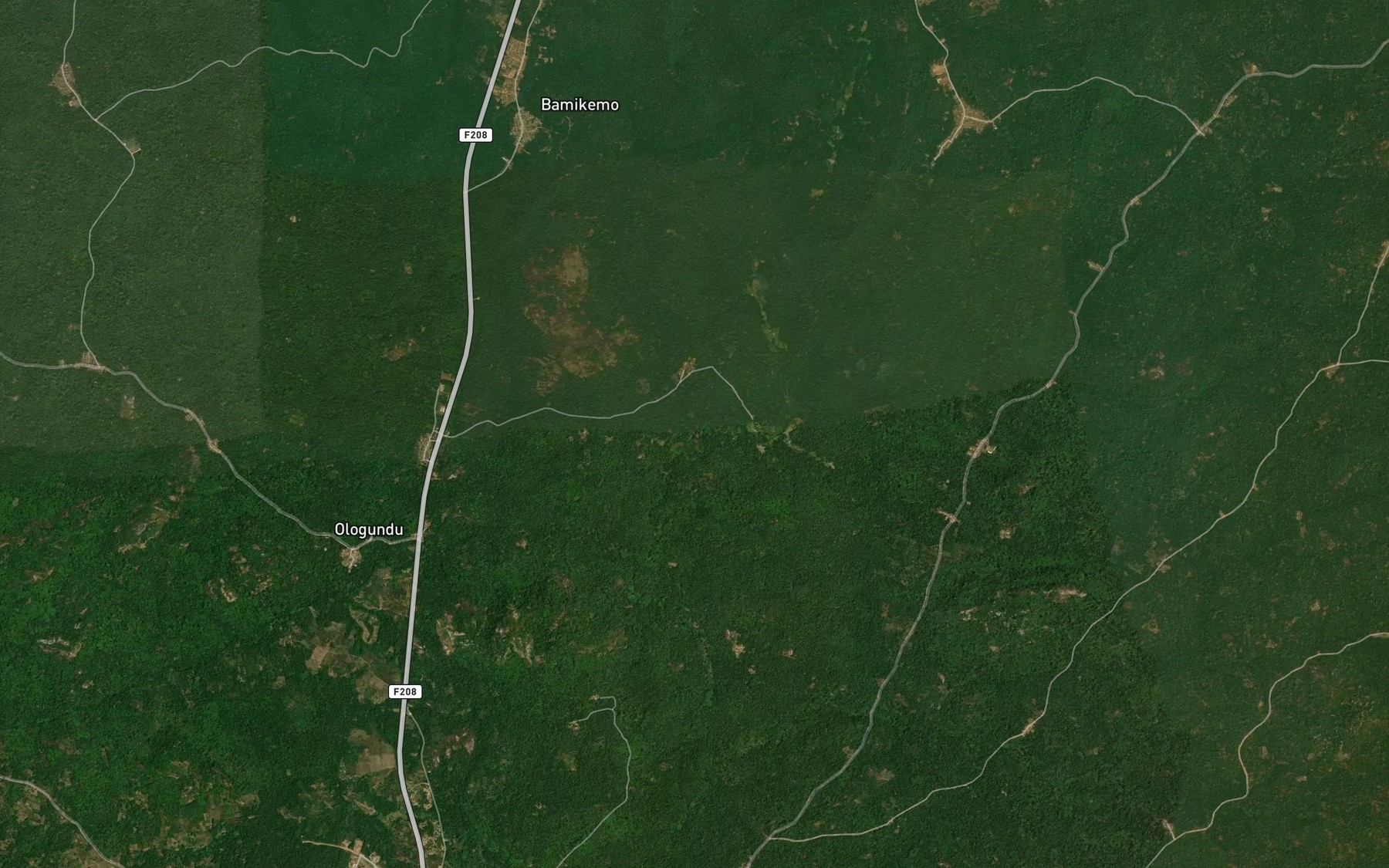 Satellite map of the River Ilorin