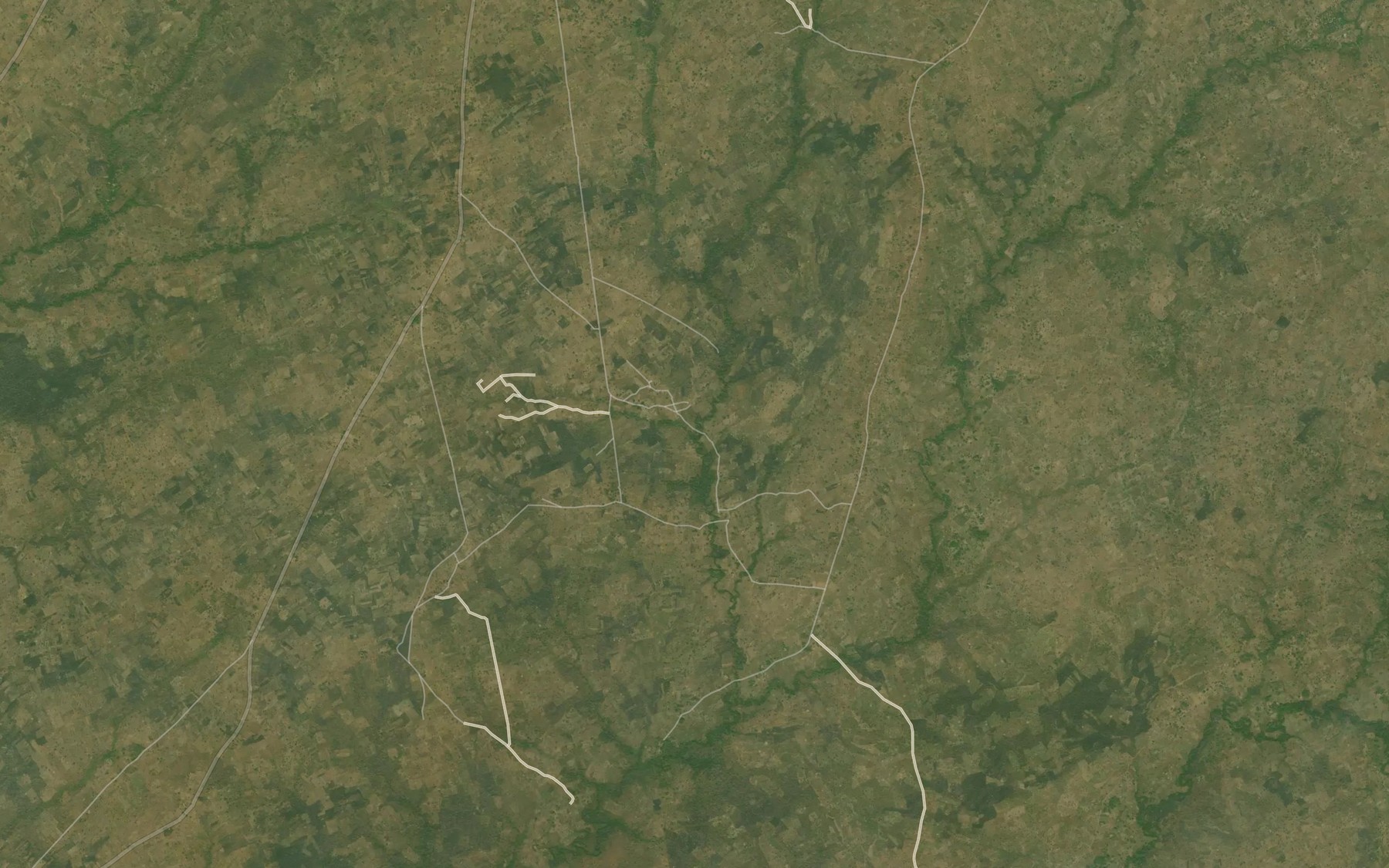 Satellite map of the River Kontien