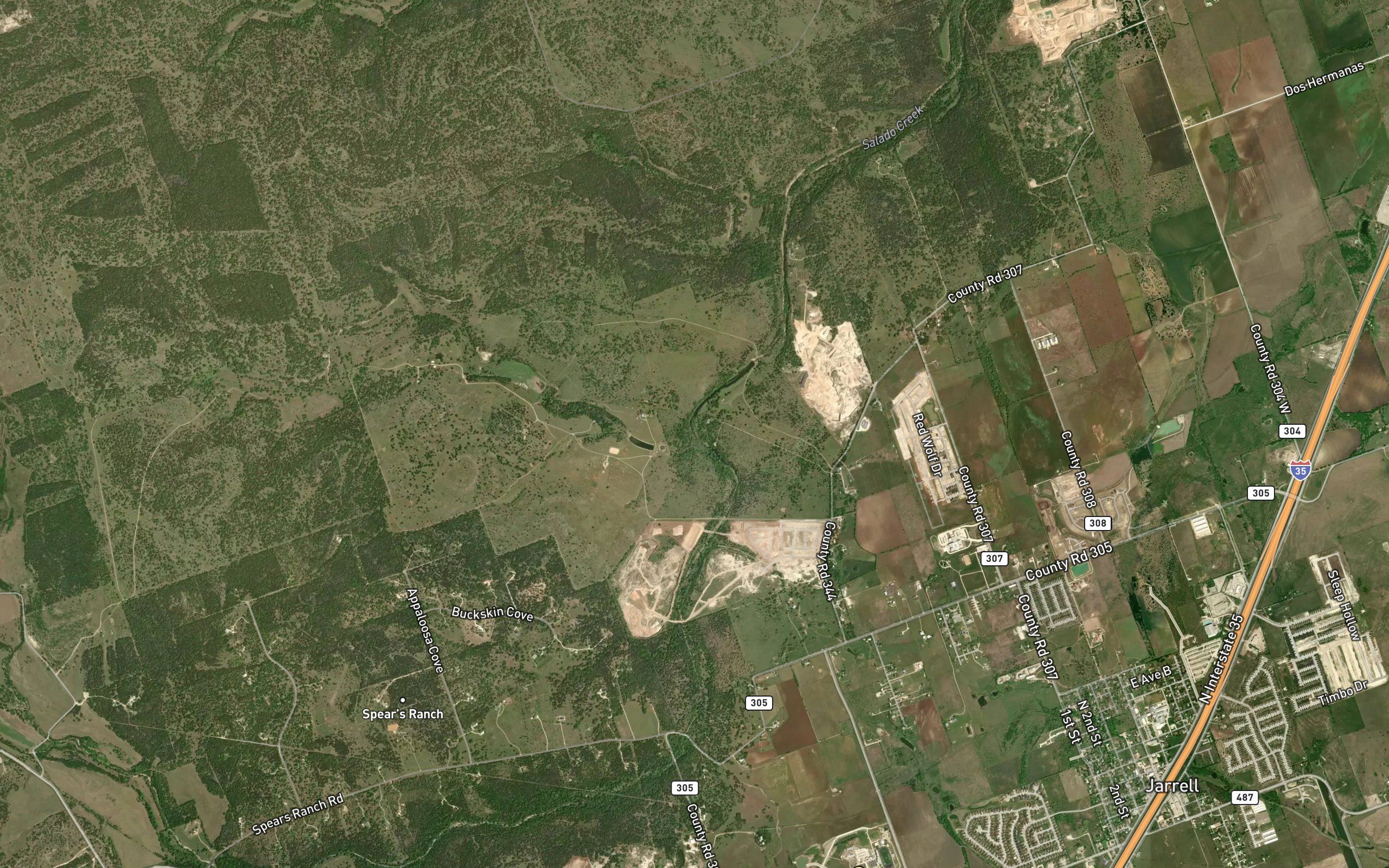 Pecan Springs Branch