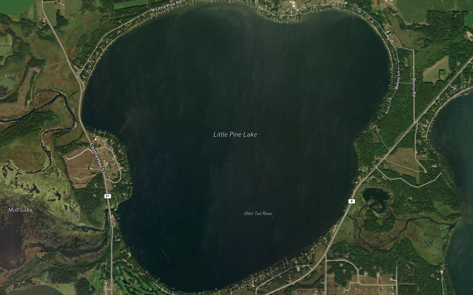 Little Pine Lake Fishing near Perham, MN | Fishbox