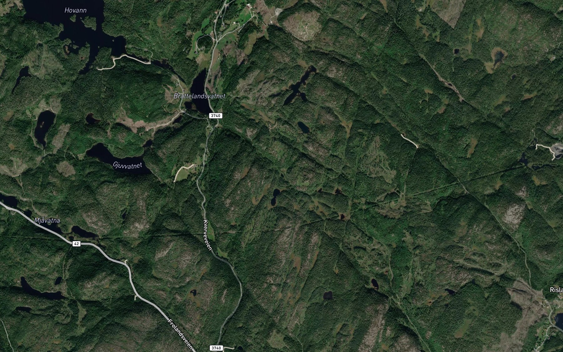 Satellite map of the Gofestjonn