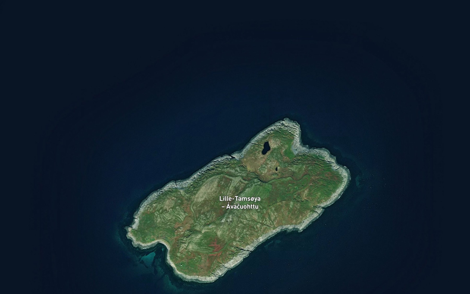 Satellite map of the Garnkeila