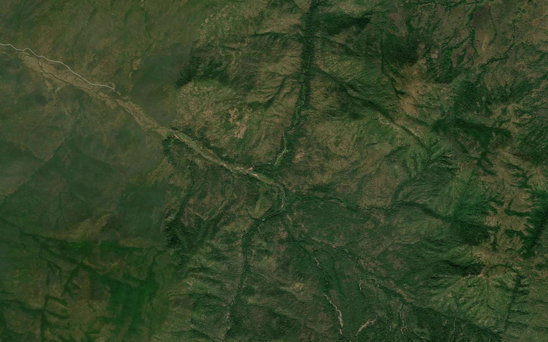 Satellite map of the RiverMatorori