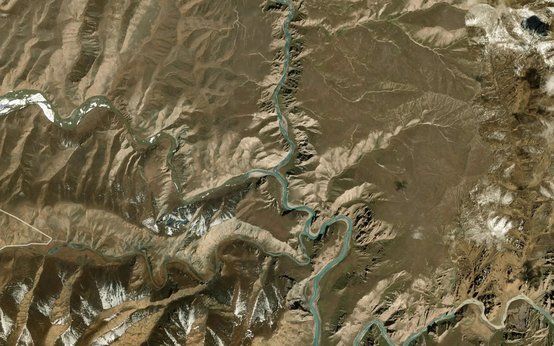 Satellite map of the Myudyuryum