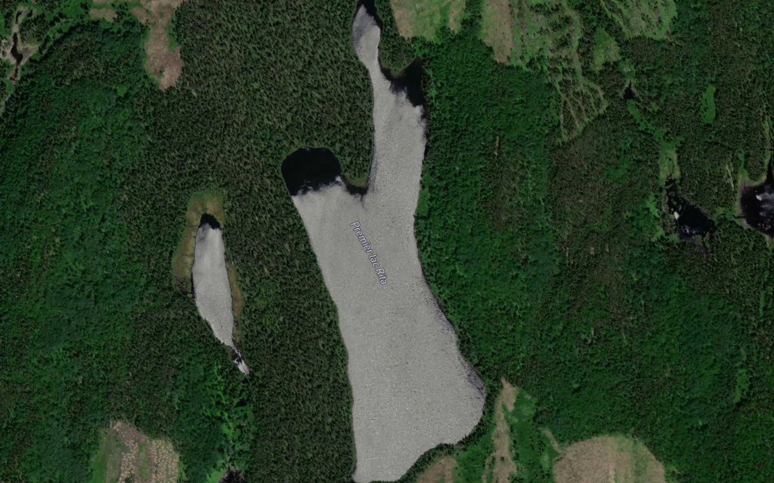 Premier lac Rita