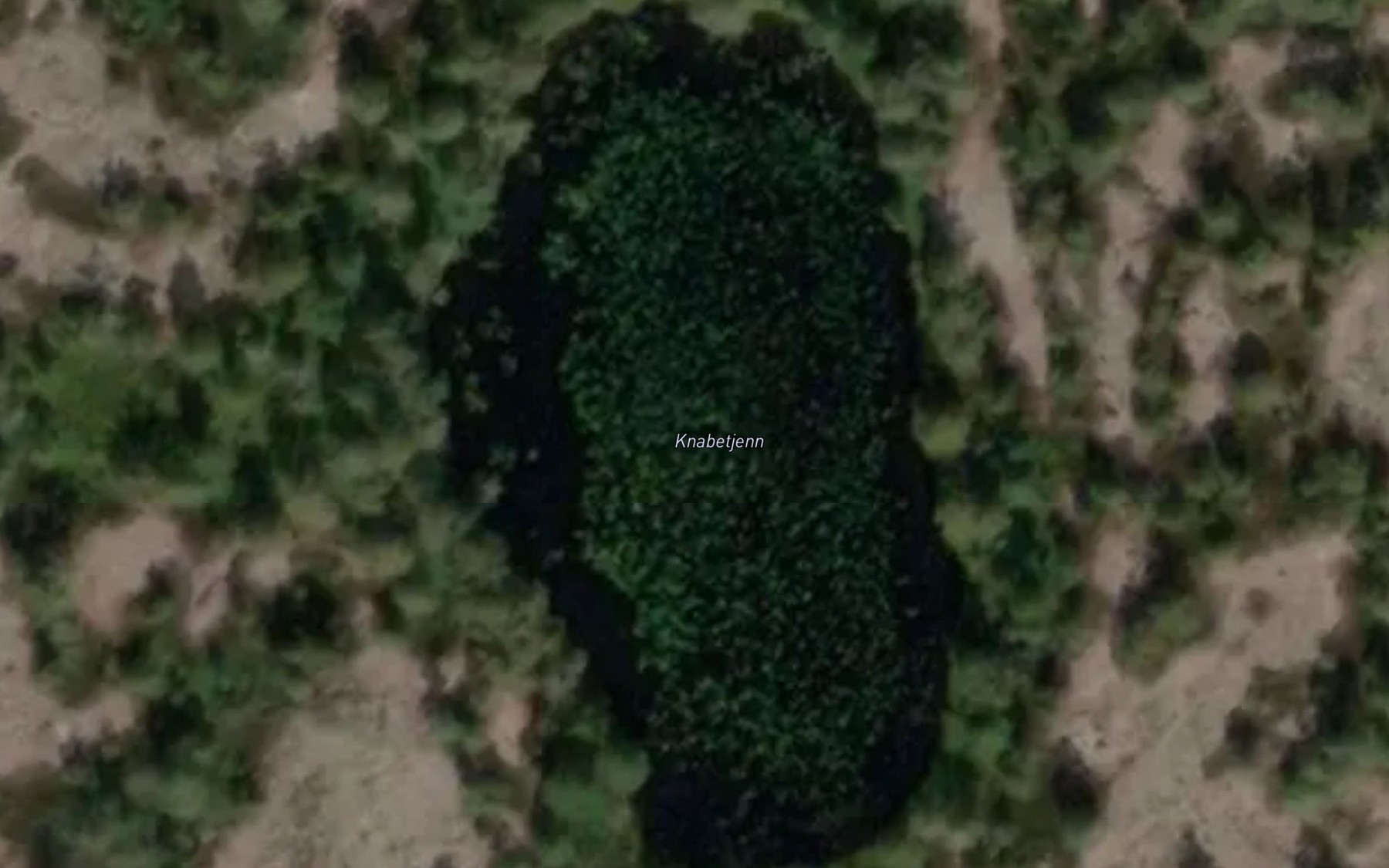 Satellite map of the Knabetjenn