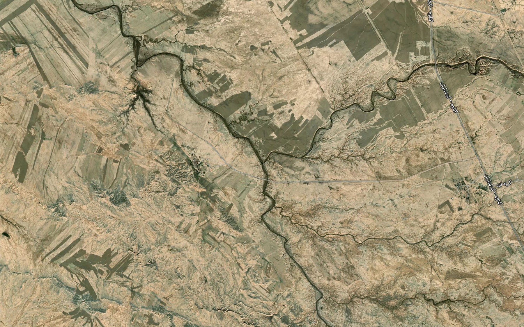 Satellite map of the Rudkhaneh-ye Darreh Sugar