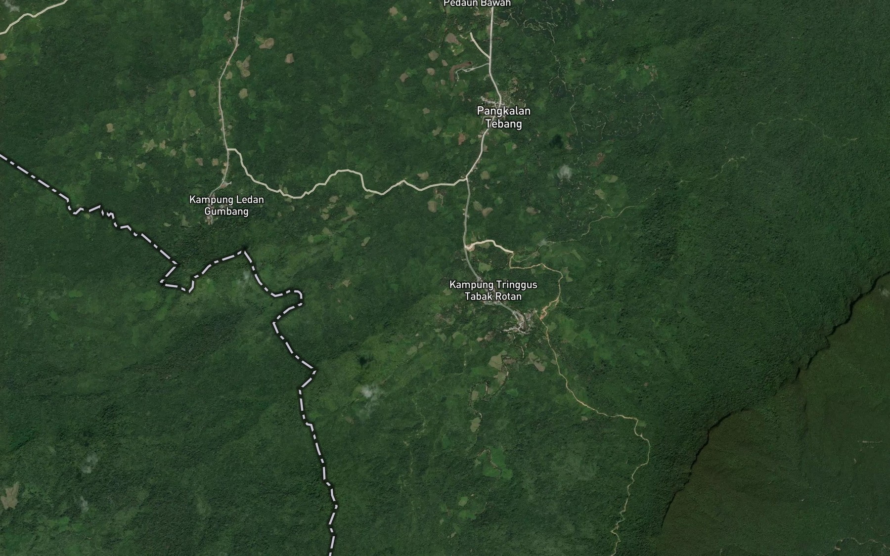 Satellite map of the Giam San