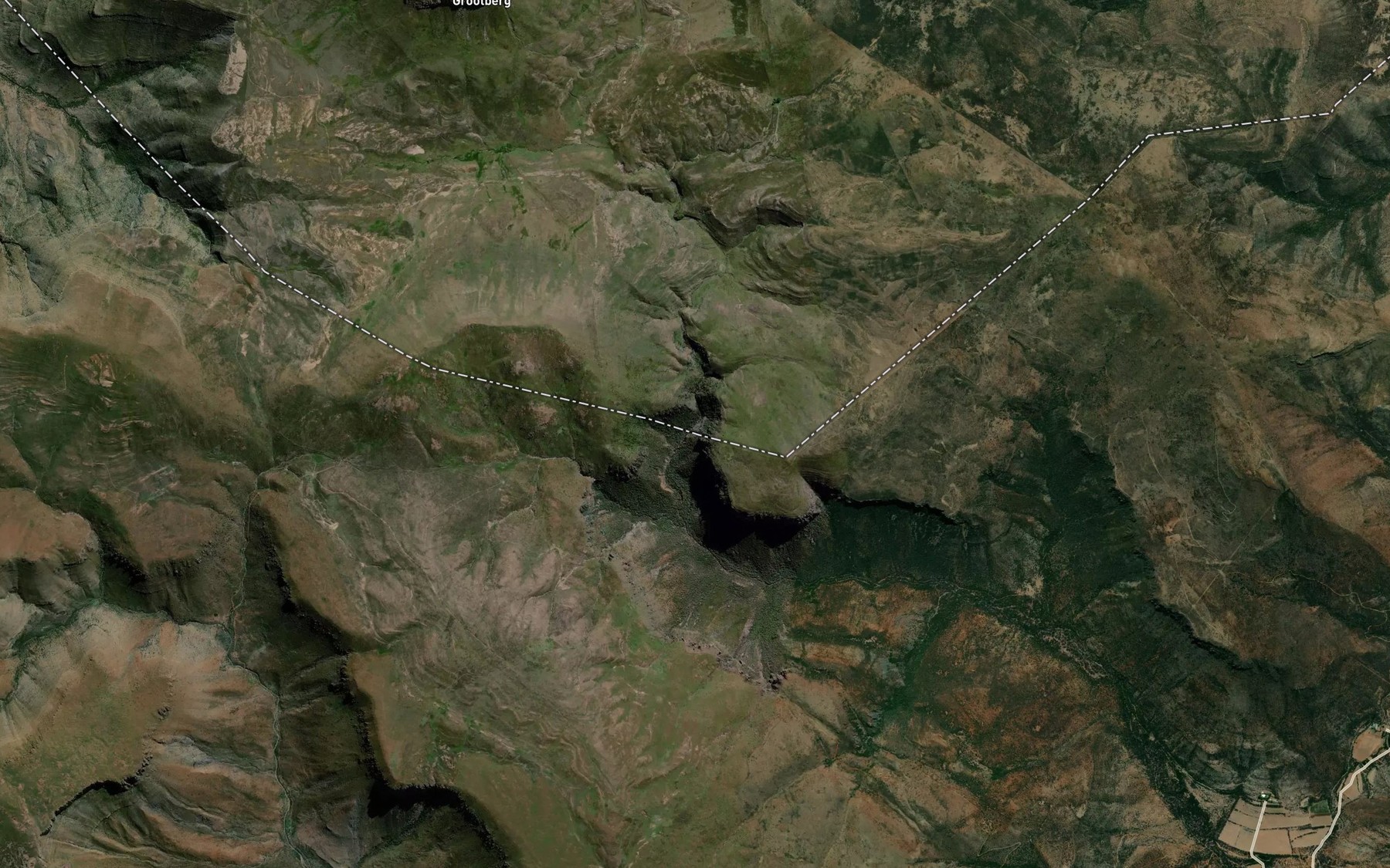 Satellite map of the Rietkloof