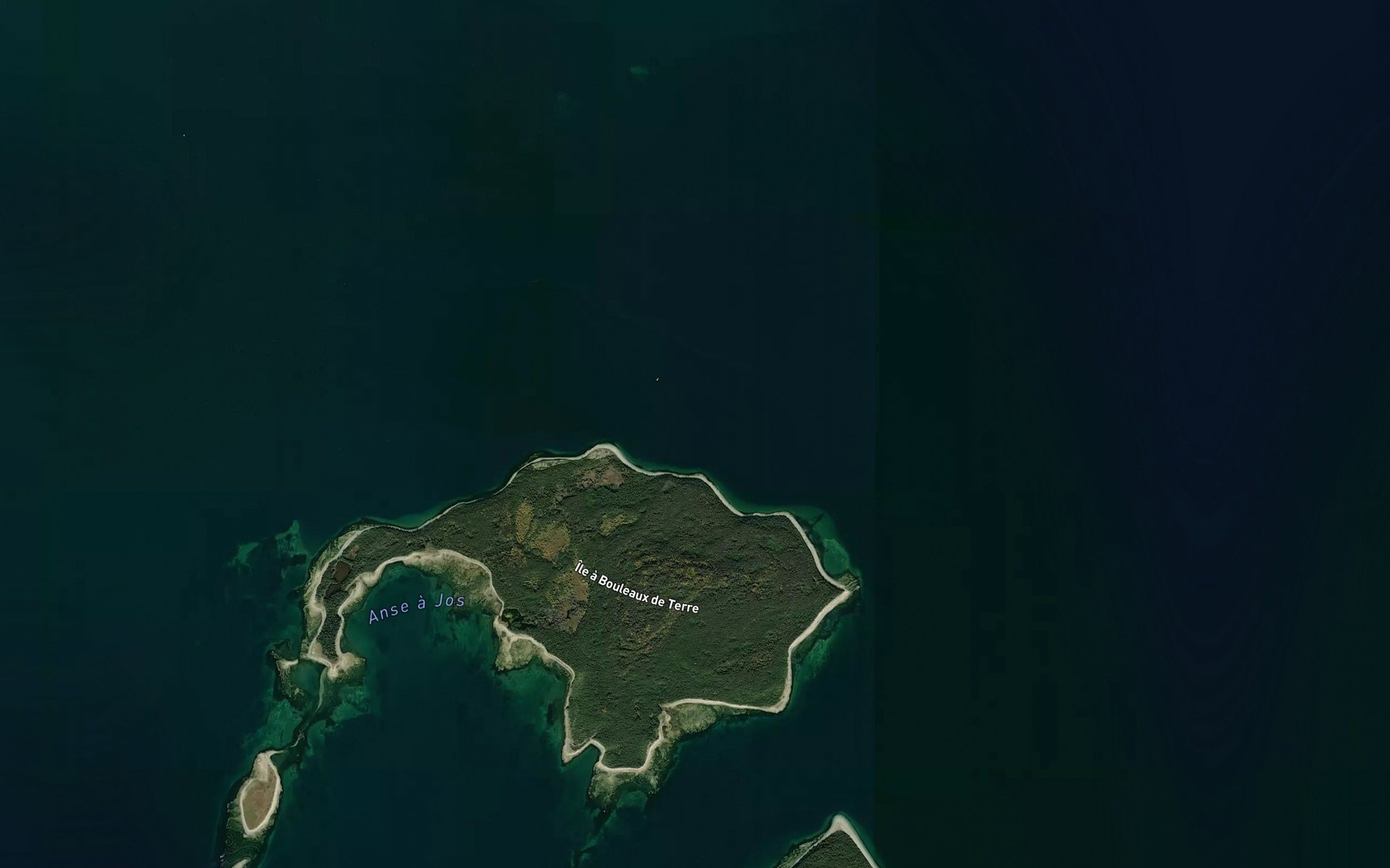 Satellite map of the Baie a Pierre