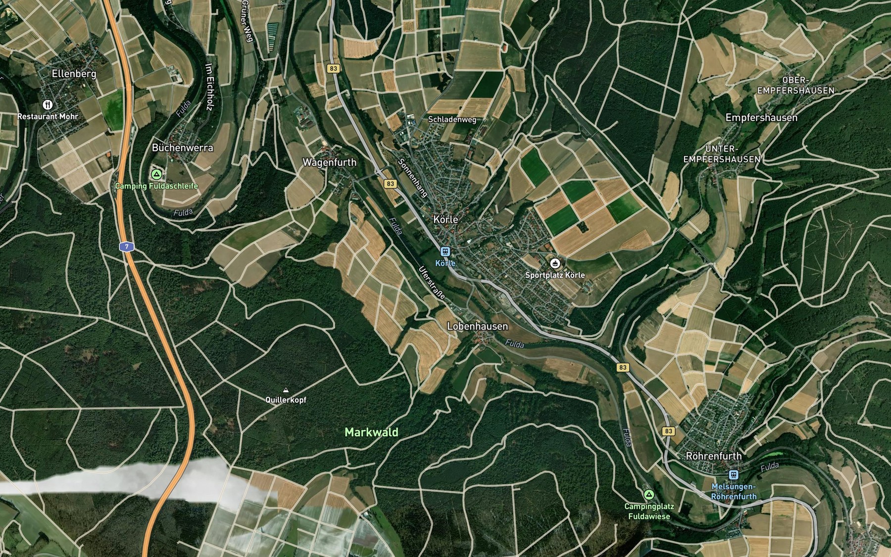 Satellite map of the Trockene Mulmisch