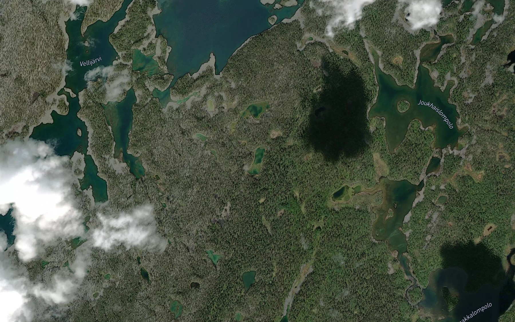 Satellite map of the Appelsiinilampi