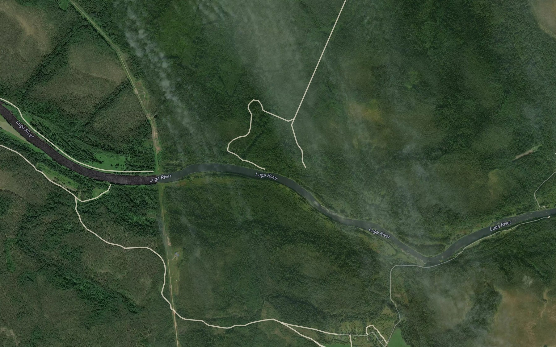 Satellite map of the Malinyatskiy