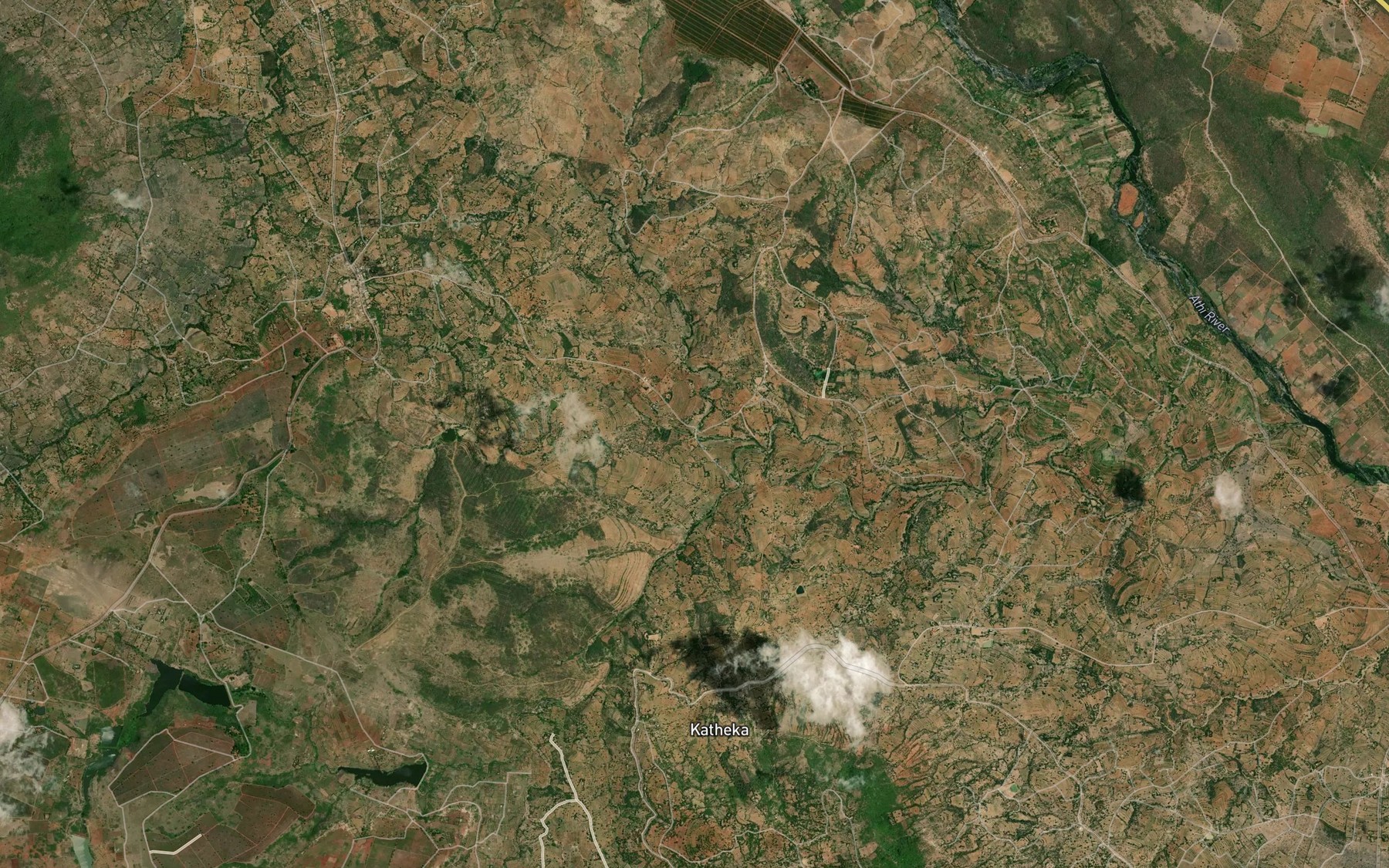 Satellite map of the Maindaindu
