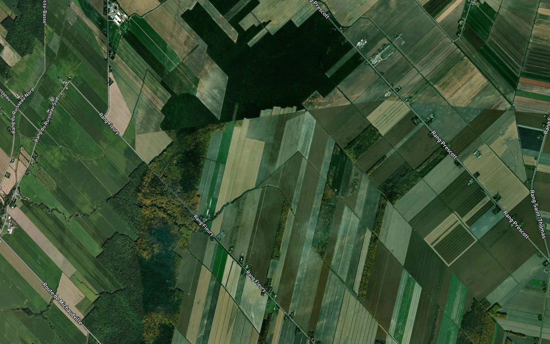 Satellite map of the Decharge du Cordon