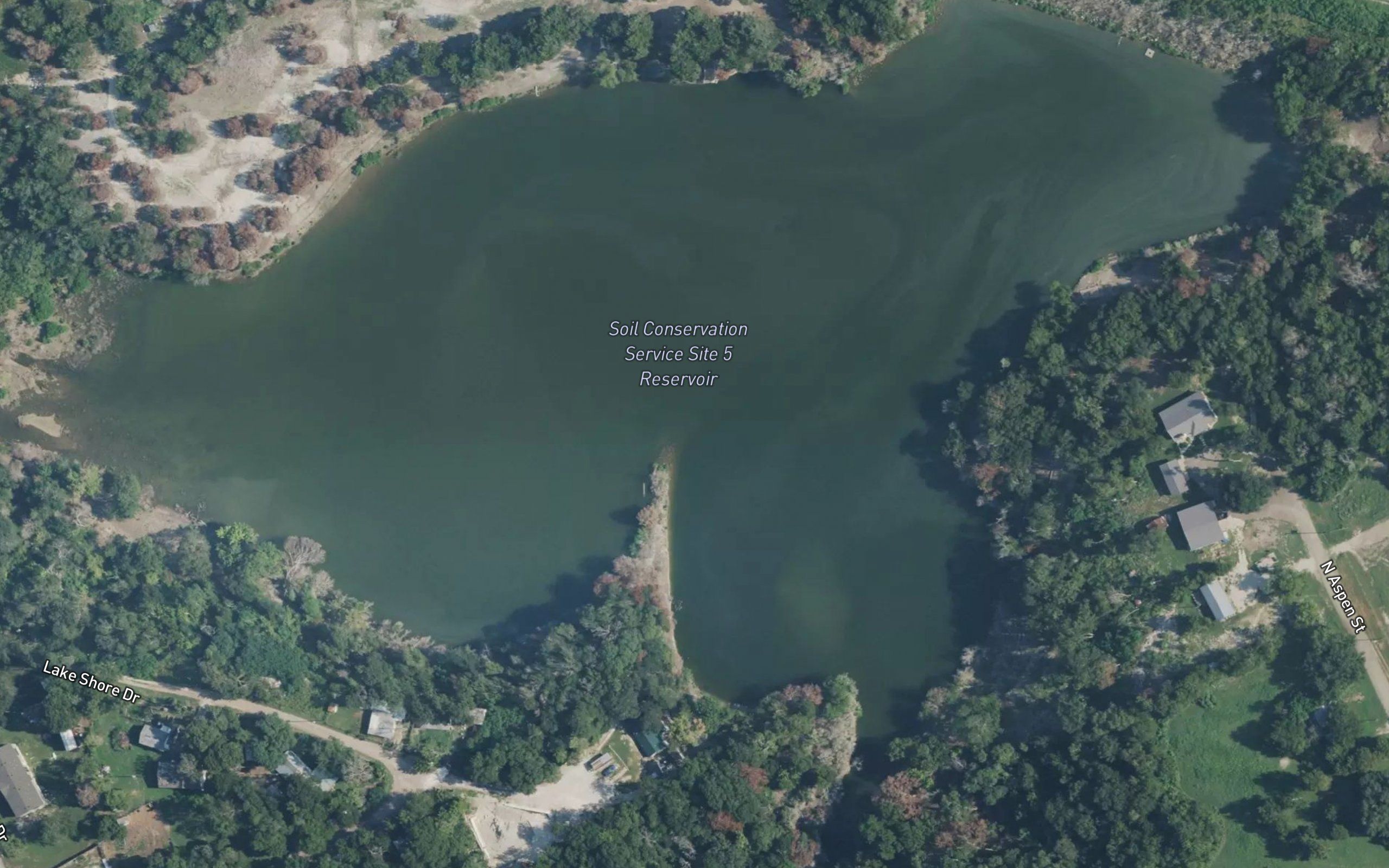 Soil Conservation Service Site 5 Reservoir