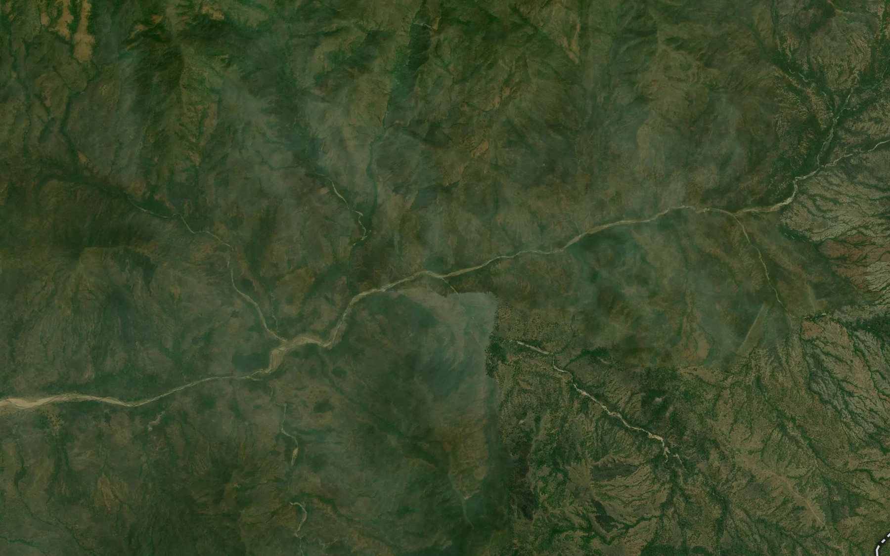 Satellite map of the Dikiti