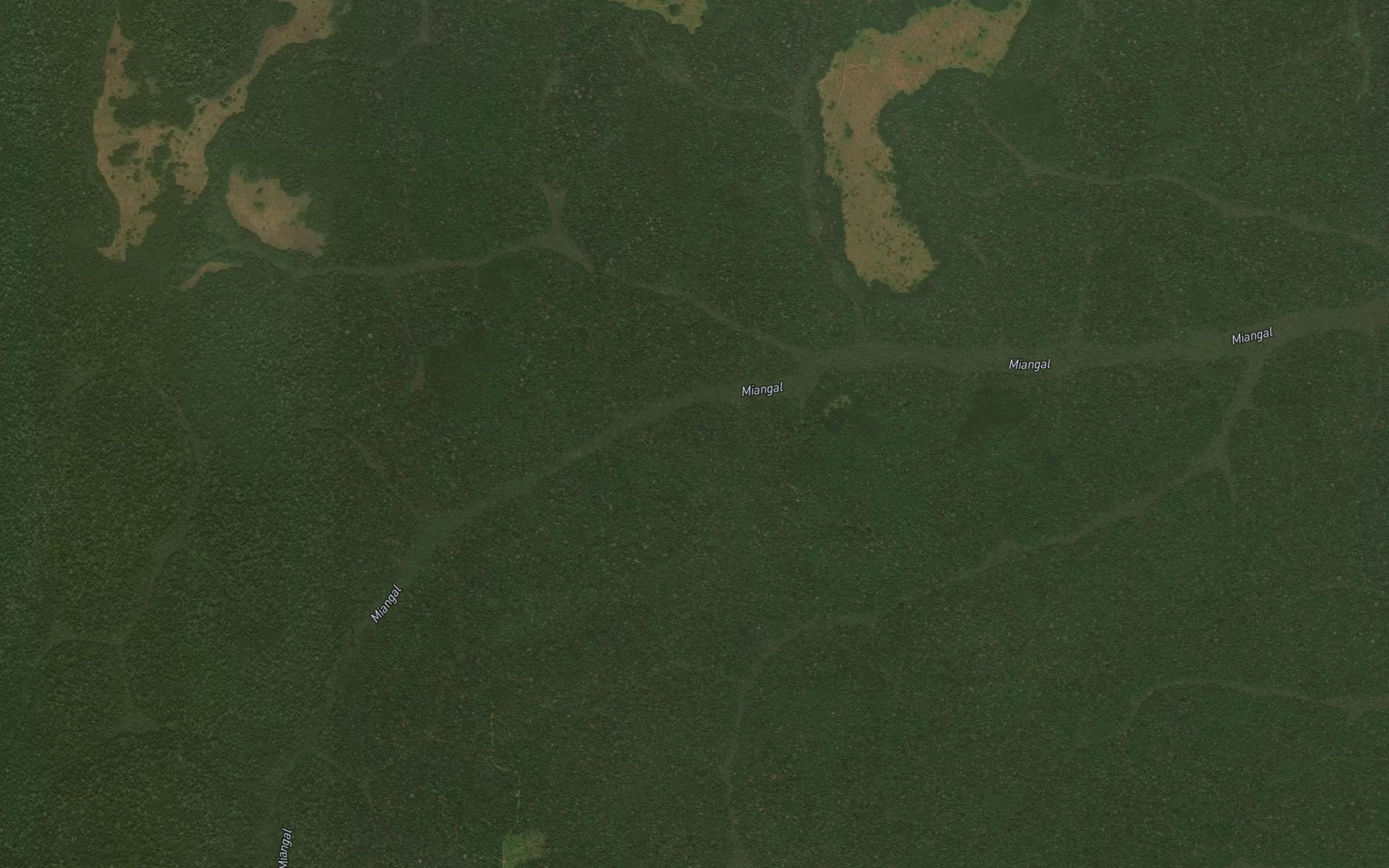 Satellite map of the Miangol