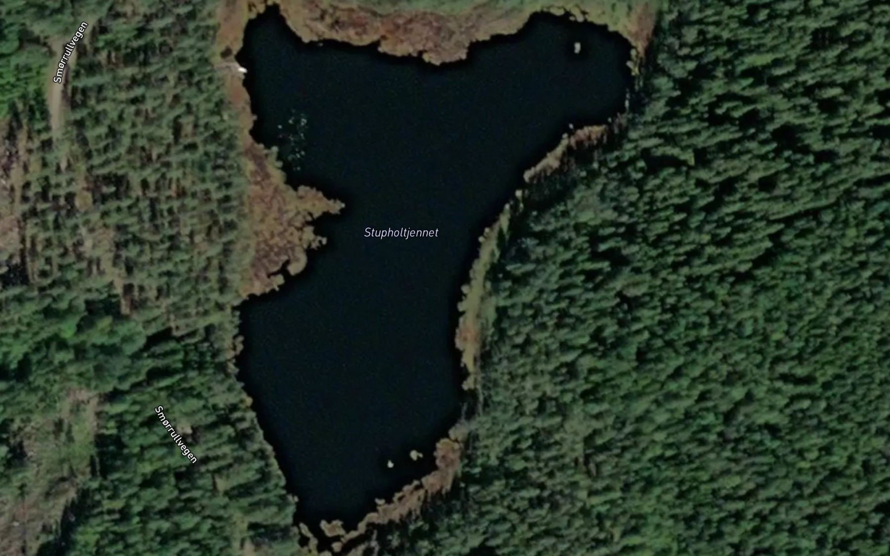 Satellite map of the Stupholtjennet