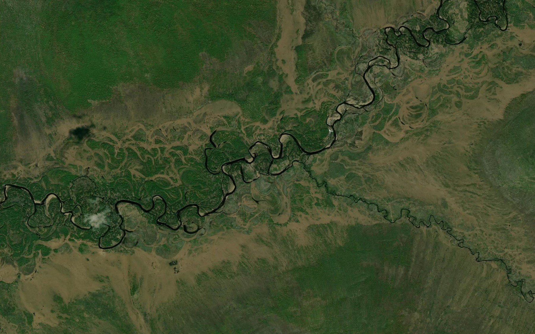 Satellite map of the Amindikan