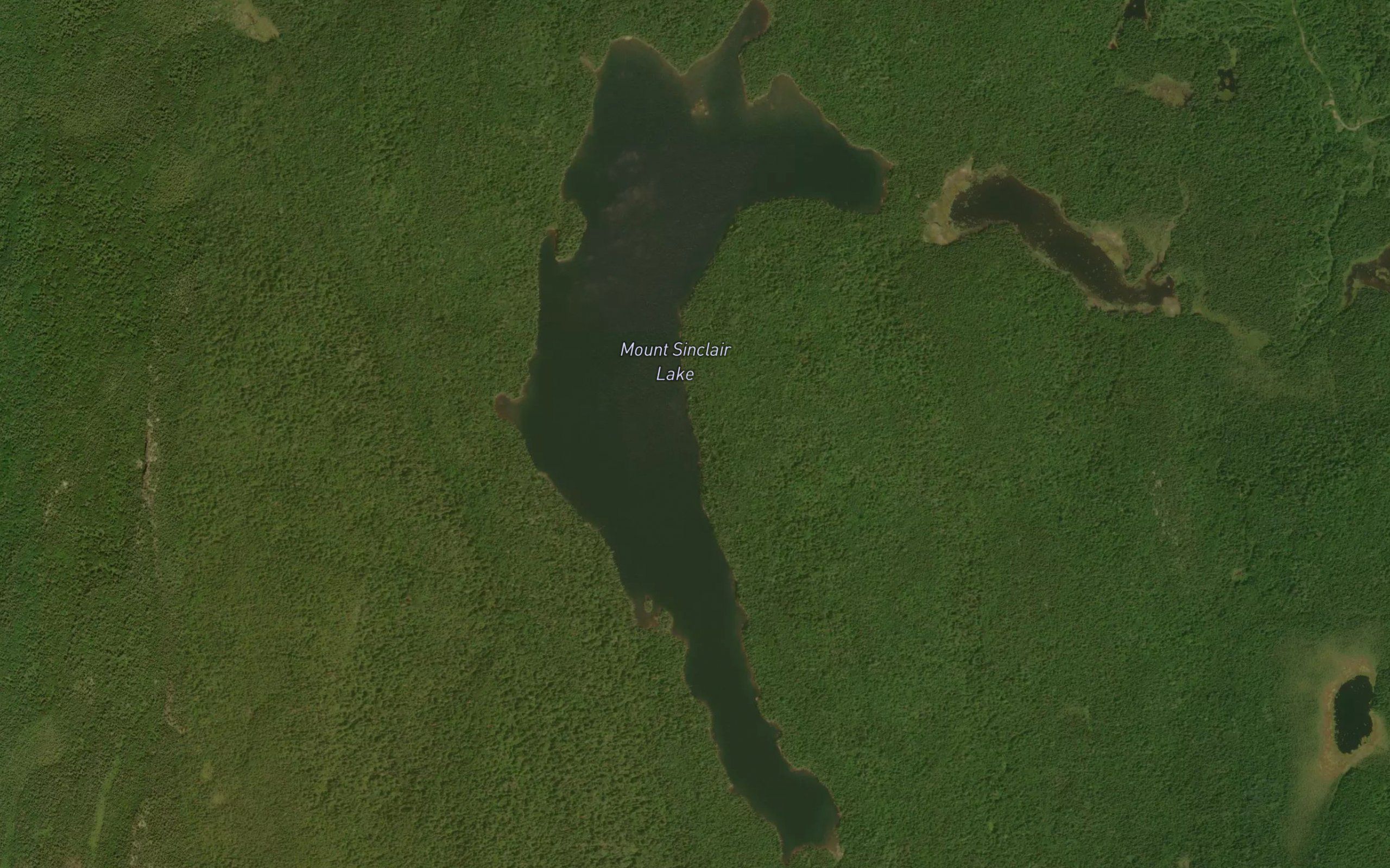 Mount Sinclair Lake